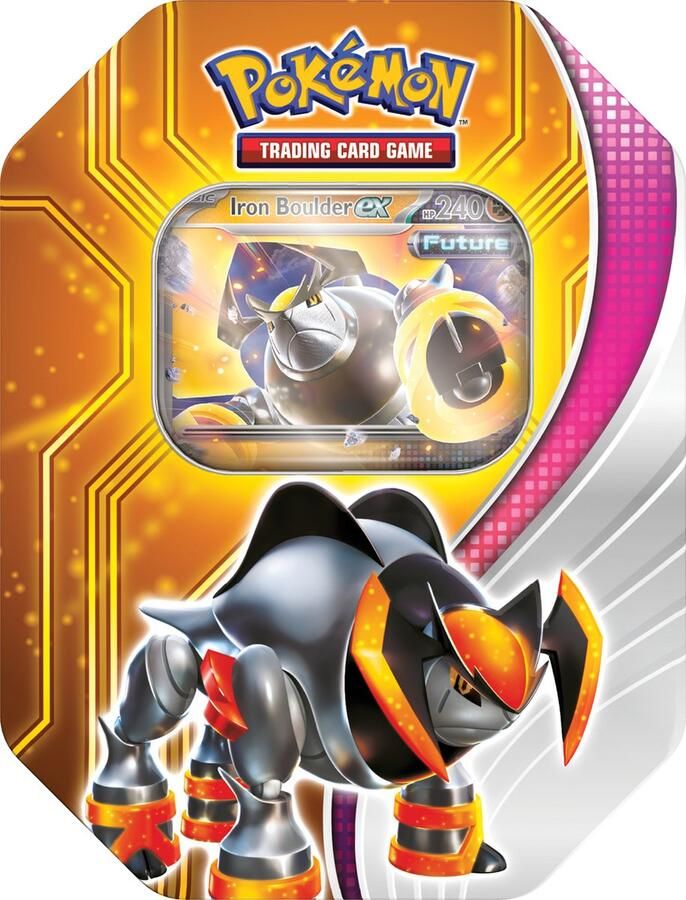 Pokémon Scarlet & Violet Paradox Destinies Tin Terrakion Trading Cards