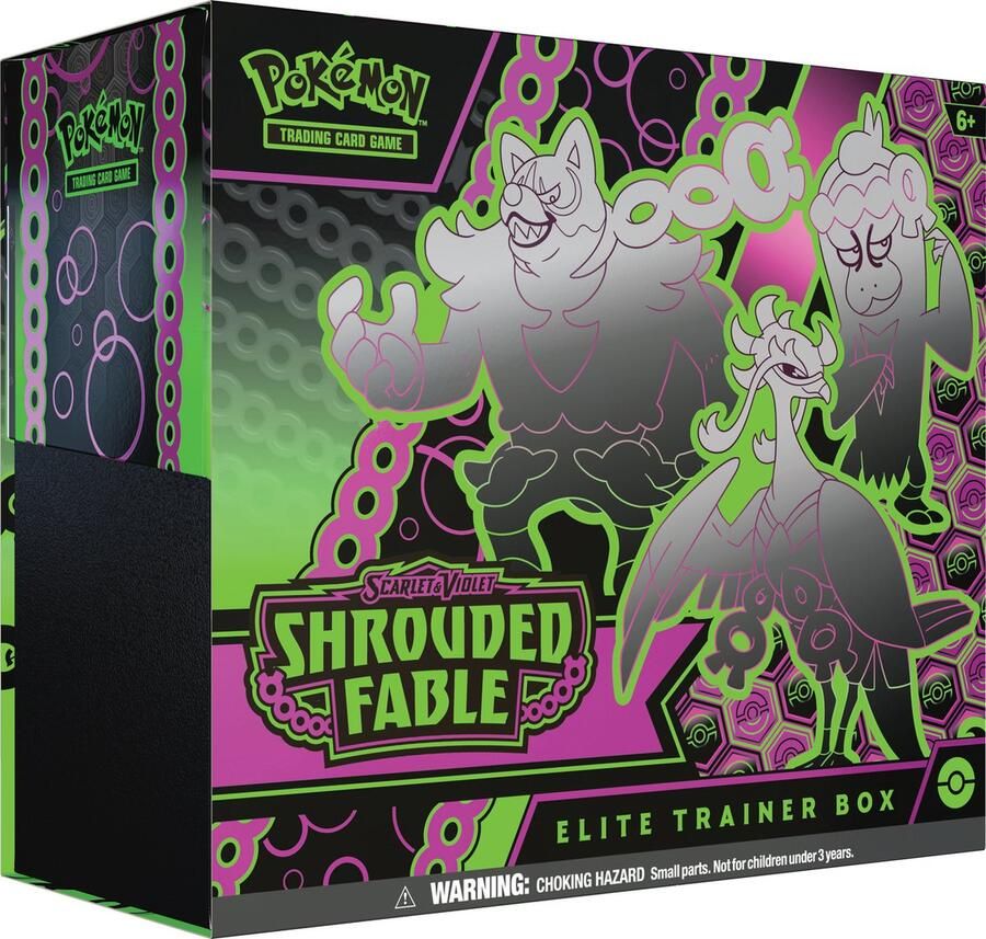Pokémon Scarlet & Violet Shrouded Fable Elite Trainer box Trading Cards Kaarten