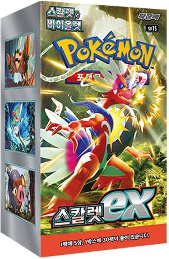 Pokémon Pokemon Scarlet EX Booster Box Koreaans