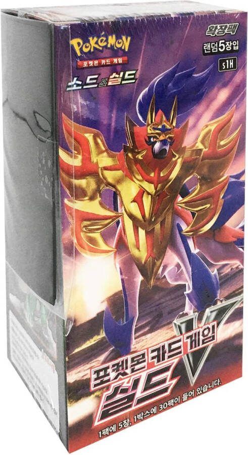 Pokémon Pokemon Shield box sword & shield s1h booster box (Koreaans talig) kaarten