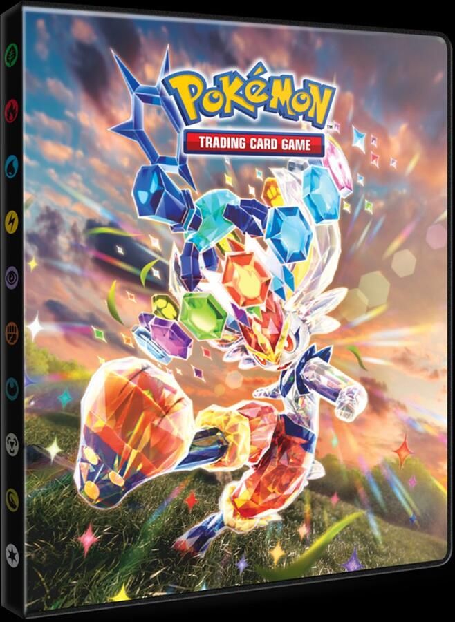Pokémon Stellar Crown 4-Pocket Portfolio Trading Cards