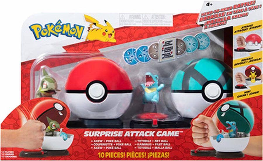 Pokémon Pokemon Surprise Attack Poke Ball Battle Game