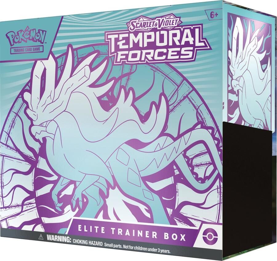 Pokémon Temporal Forces Elite Trainer Box Walking Wake Kaarten