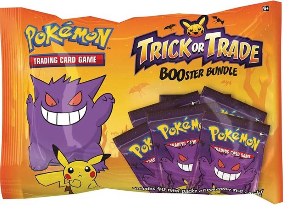 Pokémon Pokemon Trick or Trade Booster Bundle 40 Booster packs met elk 3 kaarten