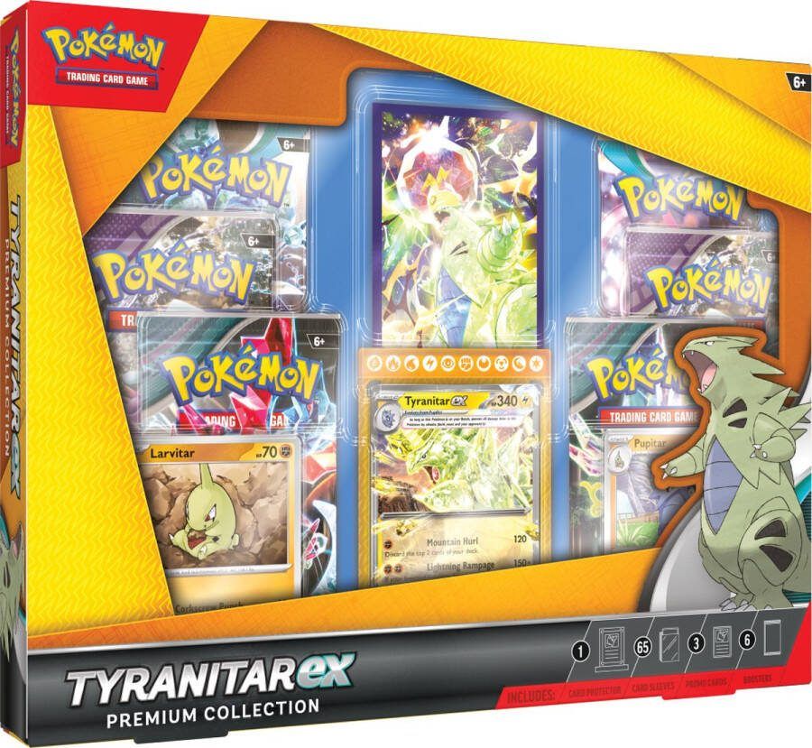 Pokémon Premium Collection – Tyranitar Trading Cards Kaarten
