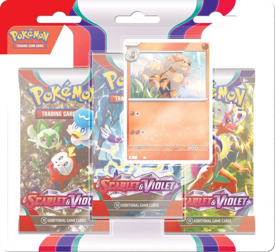 Pokémon Scarlet & Violet 3BoosterBlister Kaarten