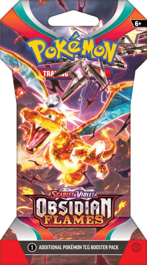 Pokémon Scarlet & Violet Obsidian Flames Sleeved Booster Kaarten