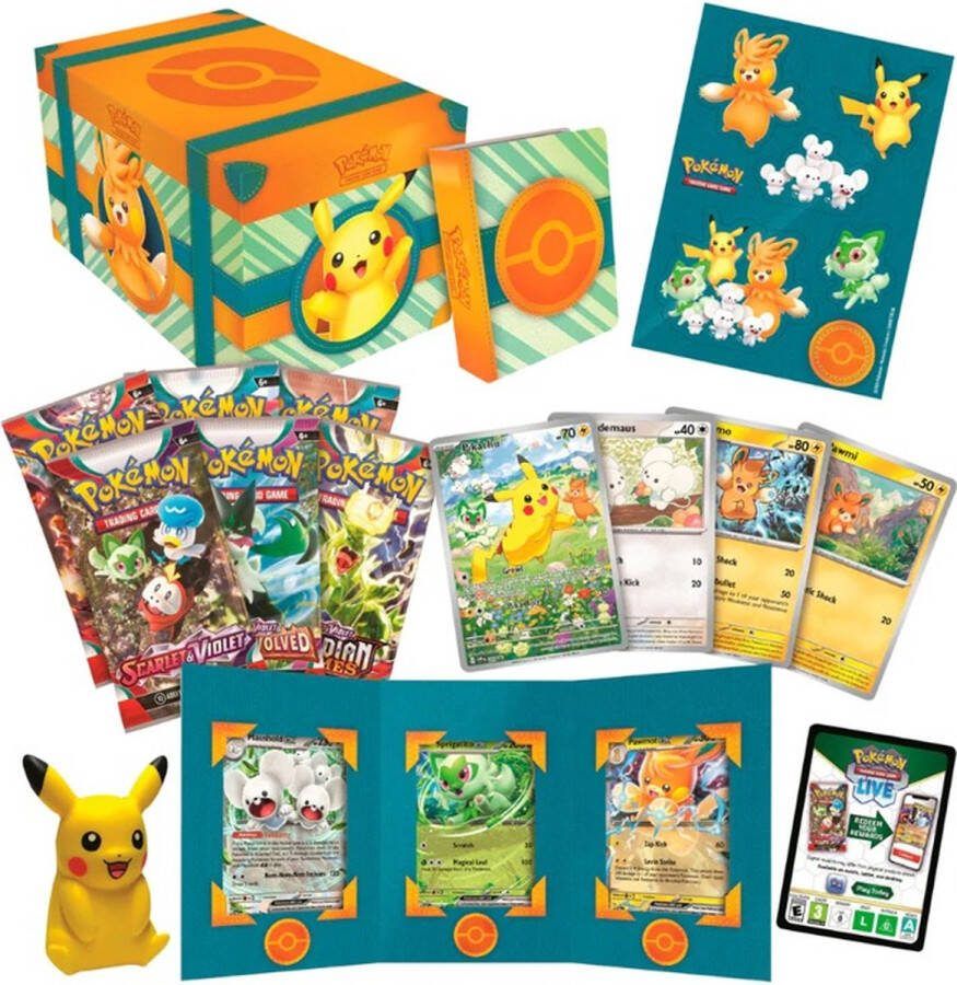 Pokémon Scarlet & Violet Paldea Adventure Chest Kaarten