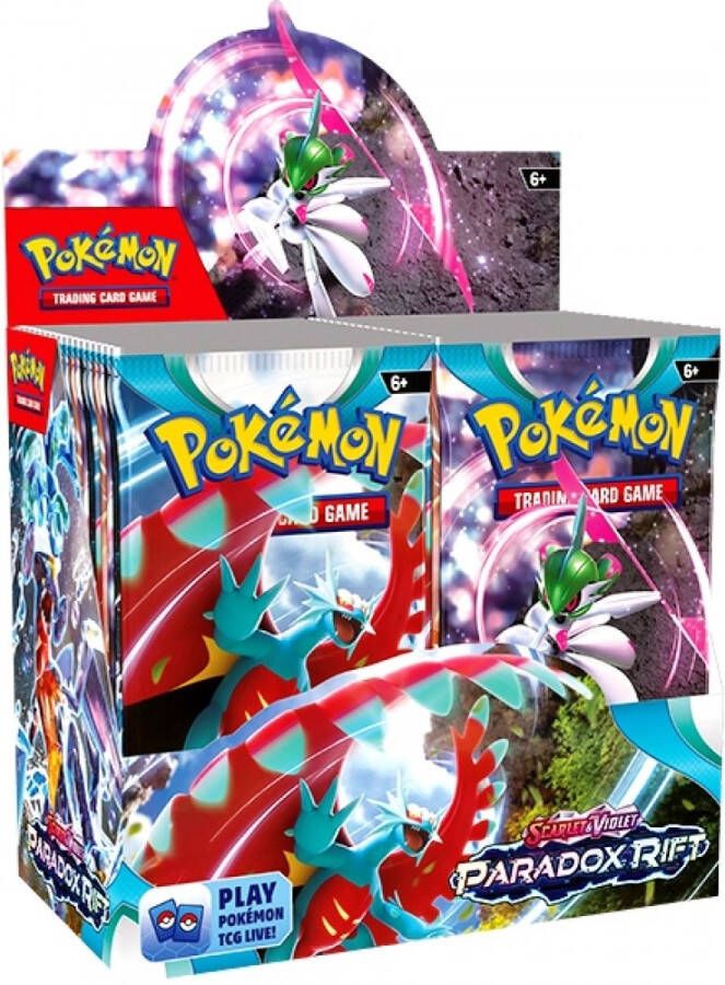 Pokémon Scarlet & Violet Paradox Rift Booster Display Kaarten