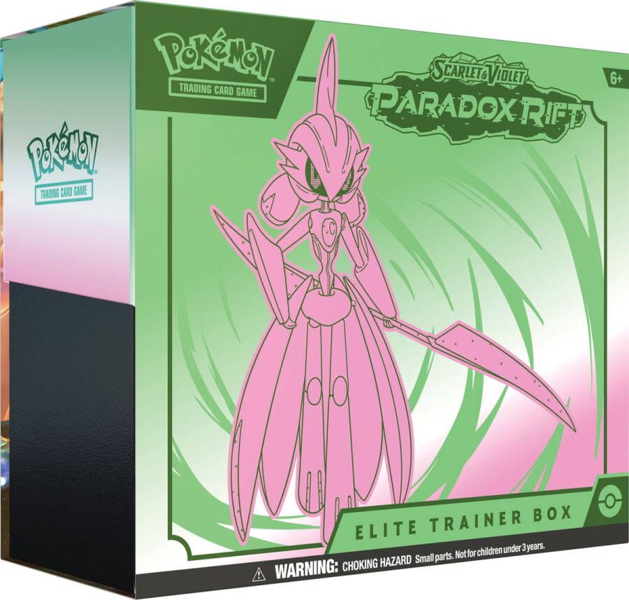 Pokémon Scarlet & Violet Paradox Rift Elite Trainer Box Iron Valiant Kaarten