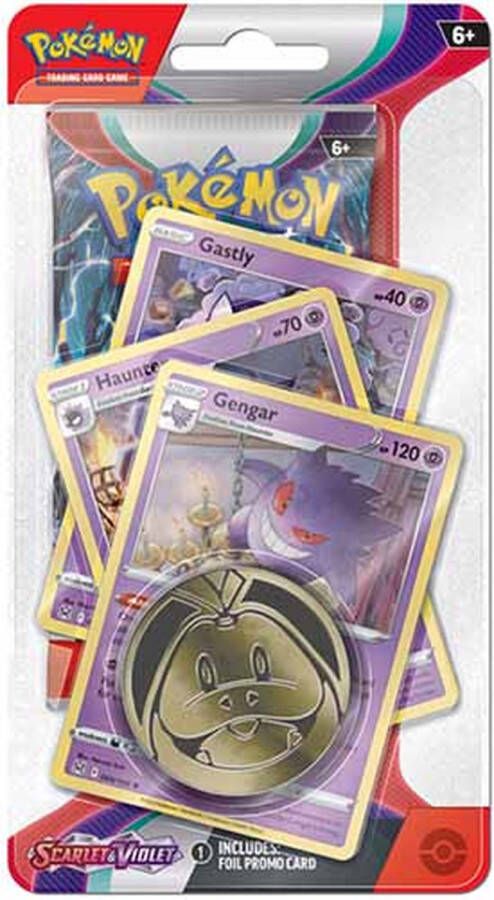 Pokémon Scarlet & Violet Premium Checklane: Gengar Kaarten