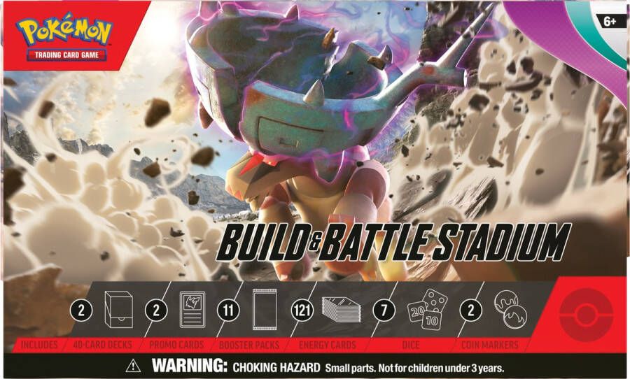 Pokémon Scarlet & Violet Scarlet & Violet Paldea Evolved Build & Battle Stadium Kaarten