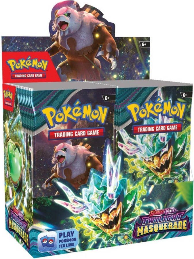 Pokémon Scarlet & Violet Twilight Masquerade Booster Display Kaarten