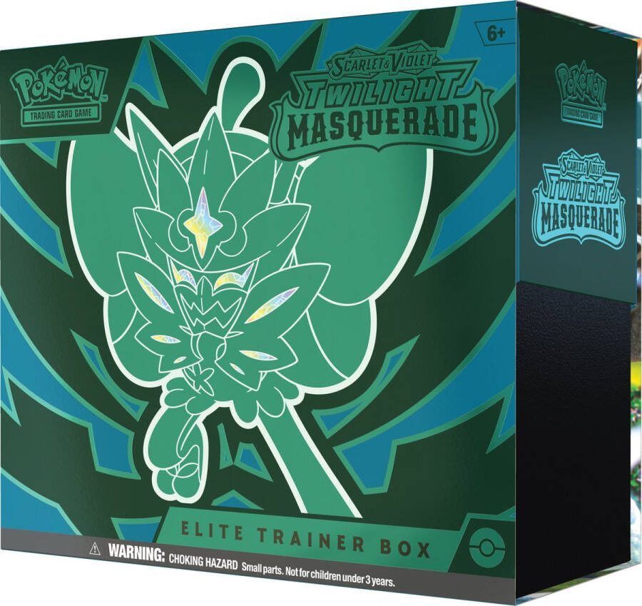 Pokémon Scarlet & Violet Twilight Masquerade Elite Trainer Box Kaarten