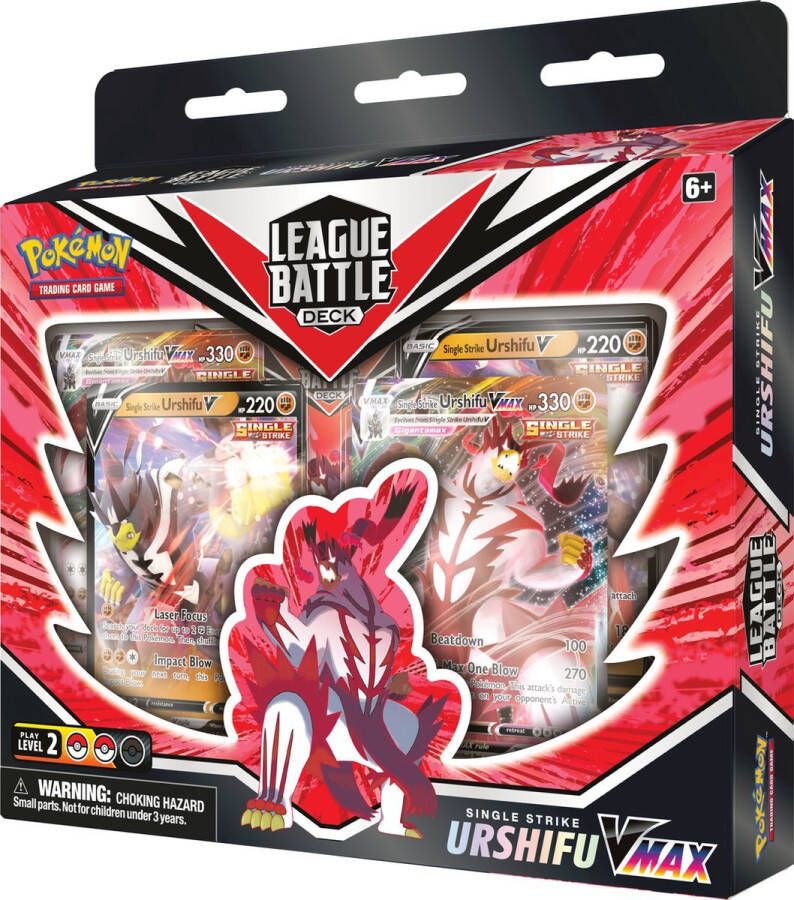Pokémon Single Strike VMAX Urshifu League Battle Deck TCG kaarten TCG League Battle Deck Single Strike Urshifu VMAX POKEMON