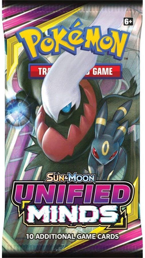 Pokémon Sun & Moon Unified Minds Booster box pakje Pokemon kaarten