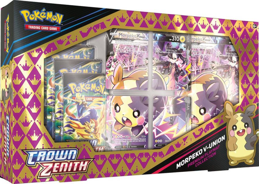 Pokémon Sword & Shield: Crown Zenith Morpeko V Union Box Kaarten