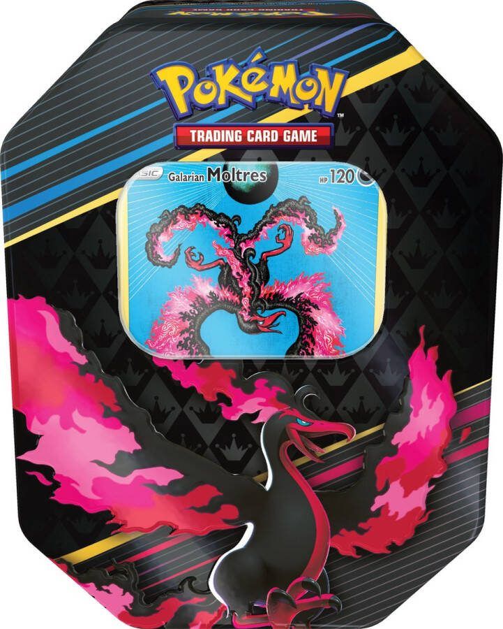 Pokémon Sword & Shield: Crown Zenith Special Art Tin Moltres- Kaarten