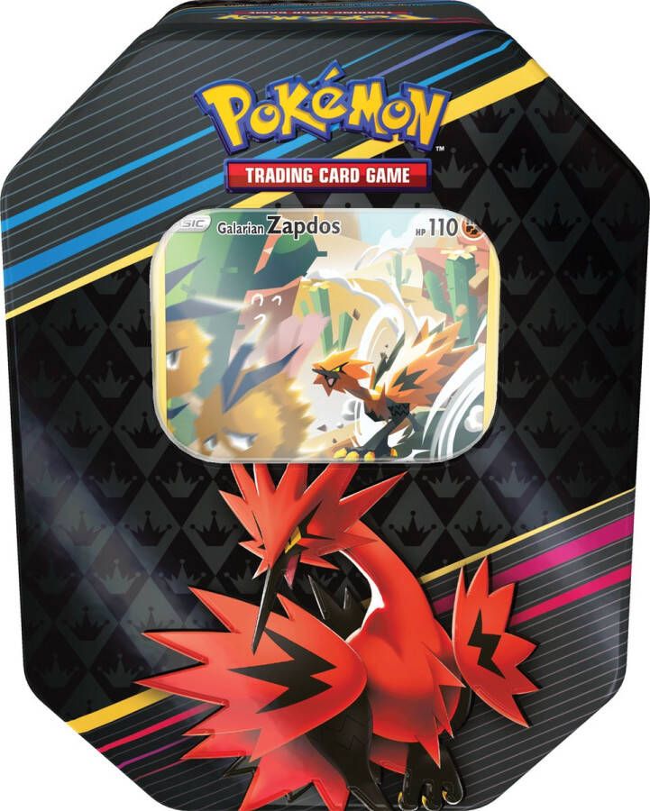 Pokémon Sword & Shield: Crown Zenith Special Art Tin Zapdos Kaarten