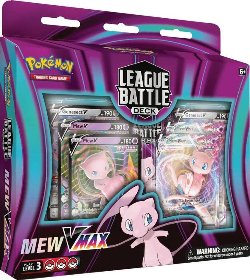 Pokémon TCG Mew VMAX League Battle Deck