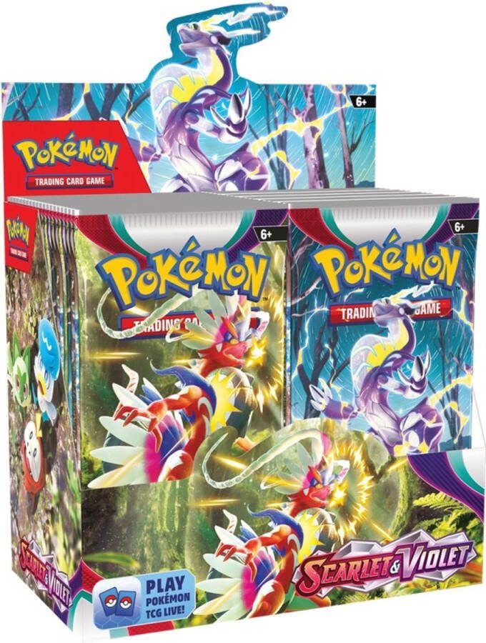 Pokémon TCG Scarlet & Violet Base Set Booster Box Kaarten
