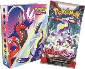 Pokémon TCG Scarlet & Violet Portfolio + Booster pack