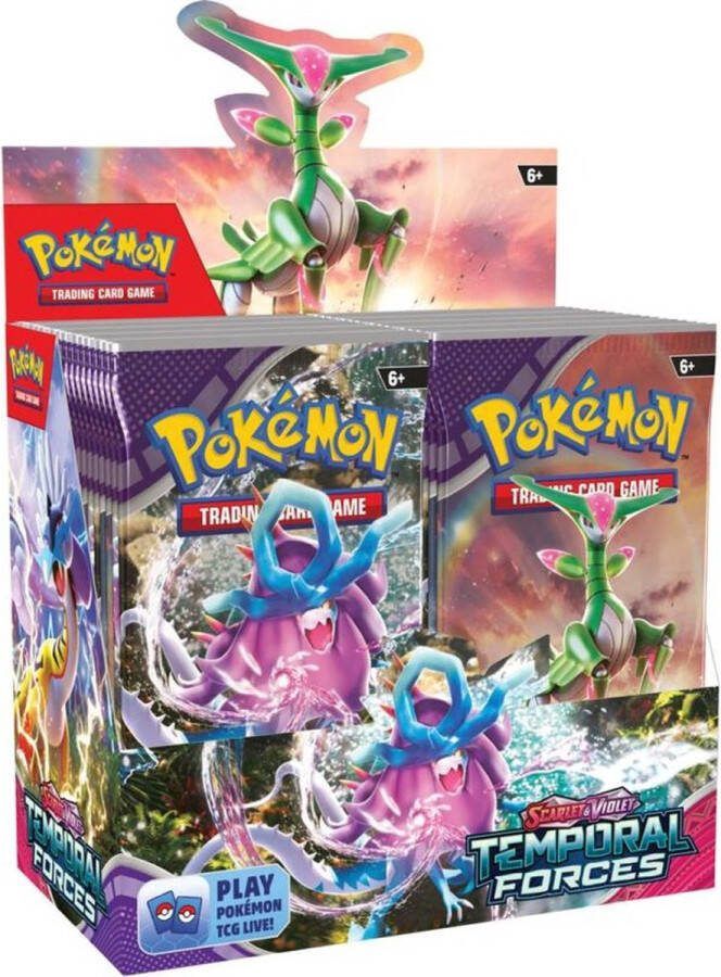 Pokémon Temporal Forces Booster Display 36 Boosterpacks Kaarten
