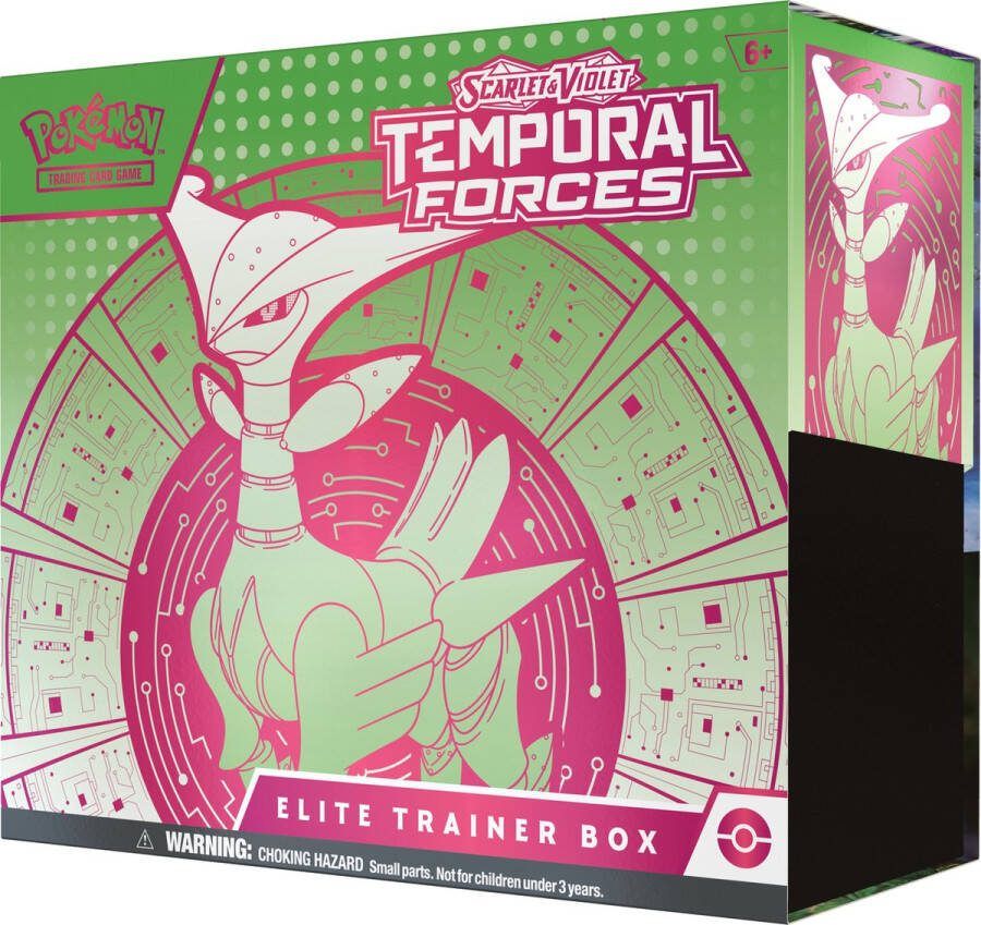Pokémon Temporal Forces Elite Trainer Box Iron Leaves Kaarten