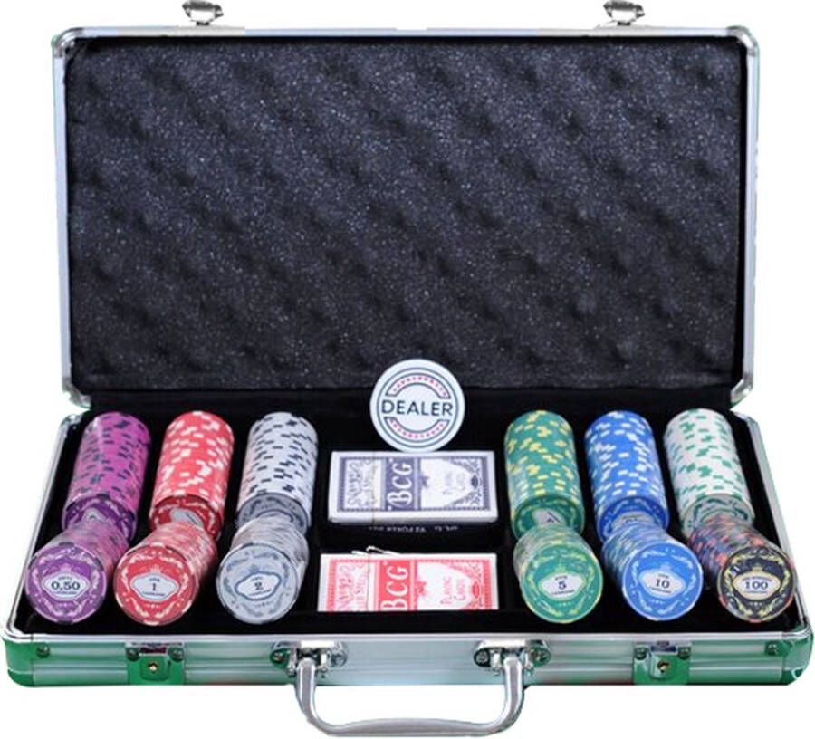 Poker Merchant Pokerset Ceramics Cashgame The Crown 300