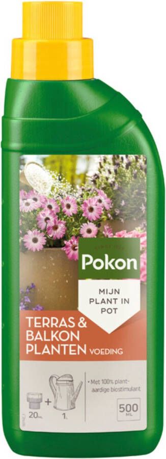 Pokon 12x Plantenvoeding Terras & Balkon 500 ml