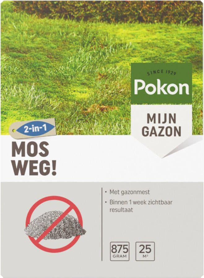 Pokon Mos Weg voor 25m 6 x 875 gr Voordeelverpakking