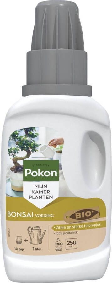 Pokon Bio Bonsai Voeding 250ml Plantenvoeding (bio) 7ml per 1L water