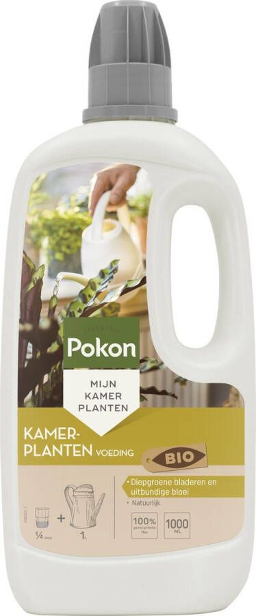 Pokon Bio Kamerplanten Voeding 1l Plantenvoeding (bio) 7ml per 1L water Kamerplantenvoeding