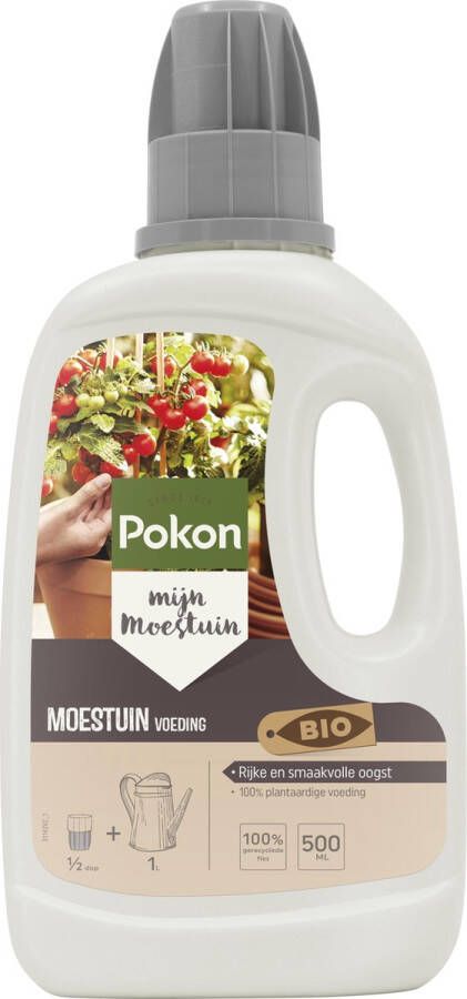 Pokon Bio Moestuin Voeding 500ml Plantenvoeding 14ml per 1l water