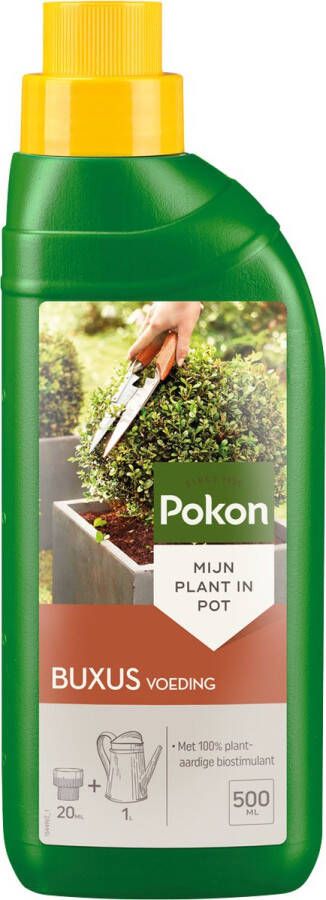 Pokon Buxus Voeding 500ml Voor een gezonde groene Buxus Plantenvoeding