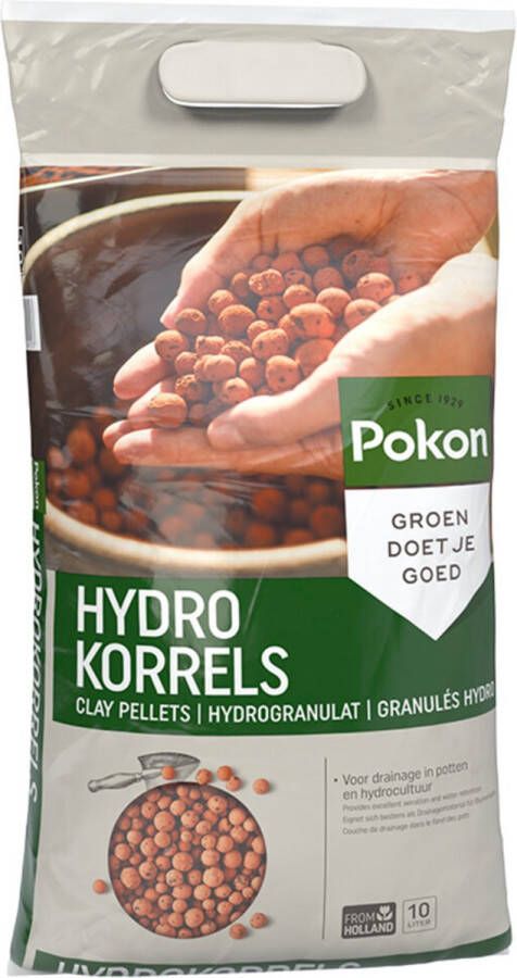 Pokon Hydrokorrels 10l Kleikorrels Goed voor drainage