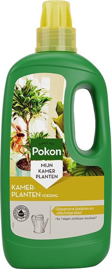 Pokon Kamerplanten Voeding 1l Plantenvoeding 14ml per 1L water Kamerplantenvoeding