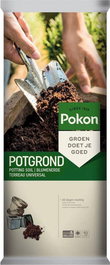 Pokon Universele Potgrond 10L – geschikt voor kamerplanten en buitenplanten