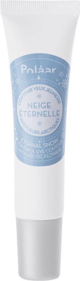Polaar Eternal Snow Youthful Eye Contour Anti-Ageing Oogcrème Alle Huidtypen Vegan Formule 15 ml