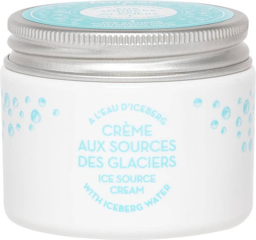 Polaar IceSource Moisturizing Cream Hydraterende Dagcrème met Hyaluronzuur & Ingekapseld Gletsjerwater Normale tot Droge Huid Vegan & Cruelty Free Pot 50 ml