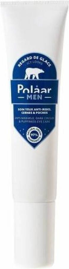 Polaar Men Icy Looks Oogcrème Mannen Anti Rimpel Donkere Kringen en Wallen 15 ml