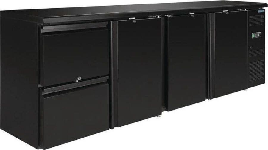 Polar Barkoeling 3 Deuren 2 Laden GL188 Horeca & Professioneel