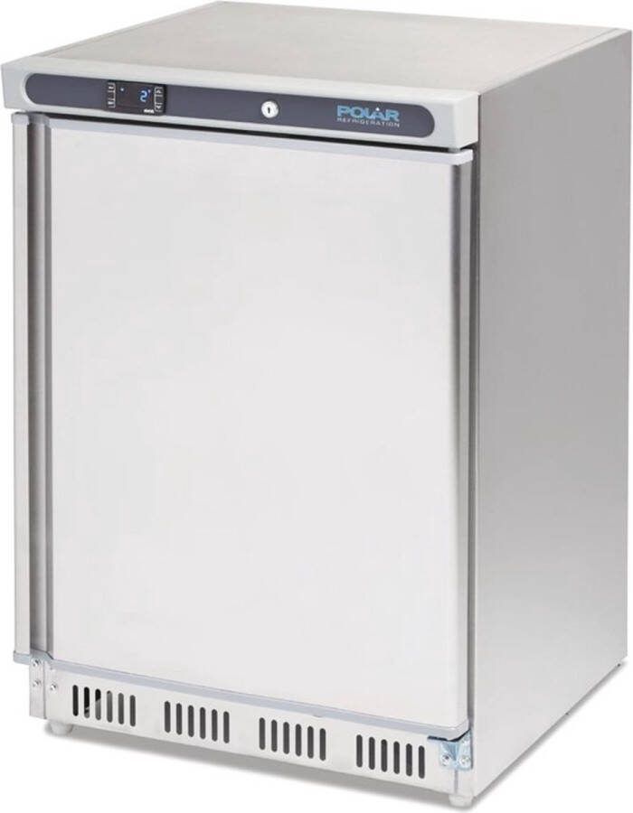 Polar C-serie tafelmodel vriezer RVS 140L