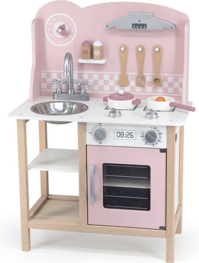PolarB Houten Speelkeuken Roze
