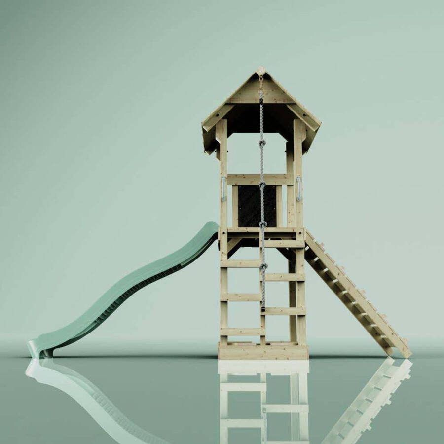 PolarPlay speeltoren Lillehammer Mintgroen