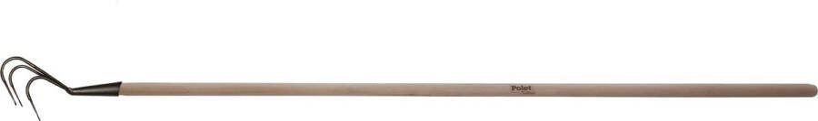 Polet Traditional Cultivator 3 tanden vast met steel 1 5m Polet Tradition handgesmeed Hark Tuinfrees
