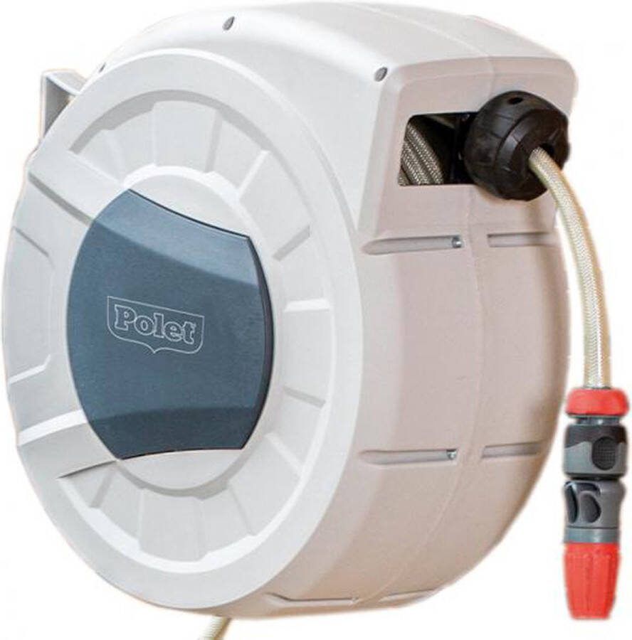 Polet K-J Dier en Tuin.nl Polet Wandslangbox 25m + aansluitstuk