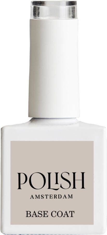 Polish Amsterdam Base Coat Gellak 20ml Gelnagellak voor de perfecte Gelnagels Gel Nagellak Transparant
