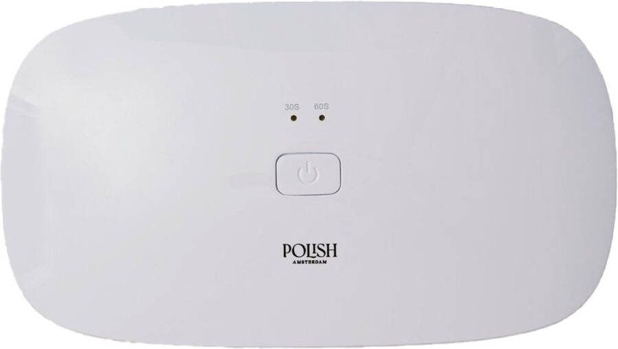 Polish Amsterdam Opvouwbare UV lamp 36W LED Gellak BIAB Nageldroger Wit