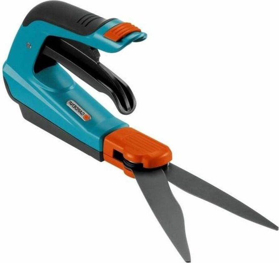 PolkaHome Comfort-greep grasschaar draaibaar nauwkeurig knippen van gazonranden rechts- en linkshandig ergonomische handgreep comfortabel werken